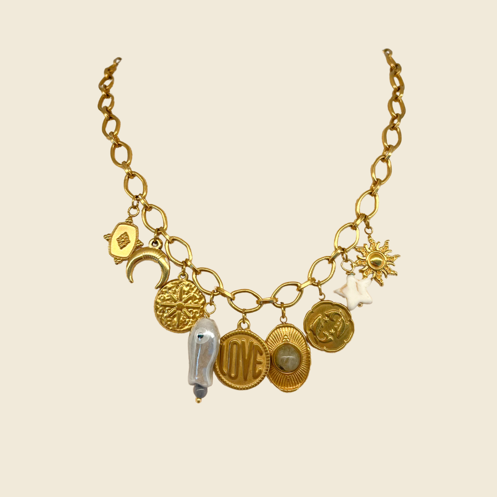 Lola - Collier 9 charms