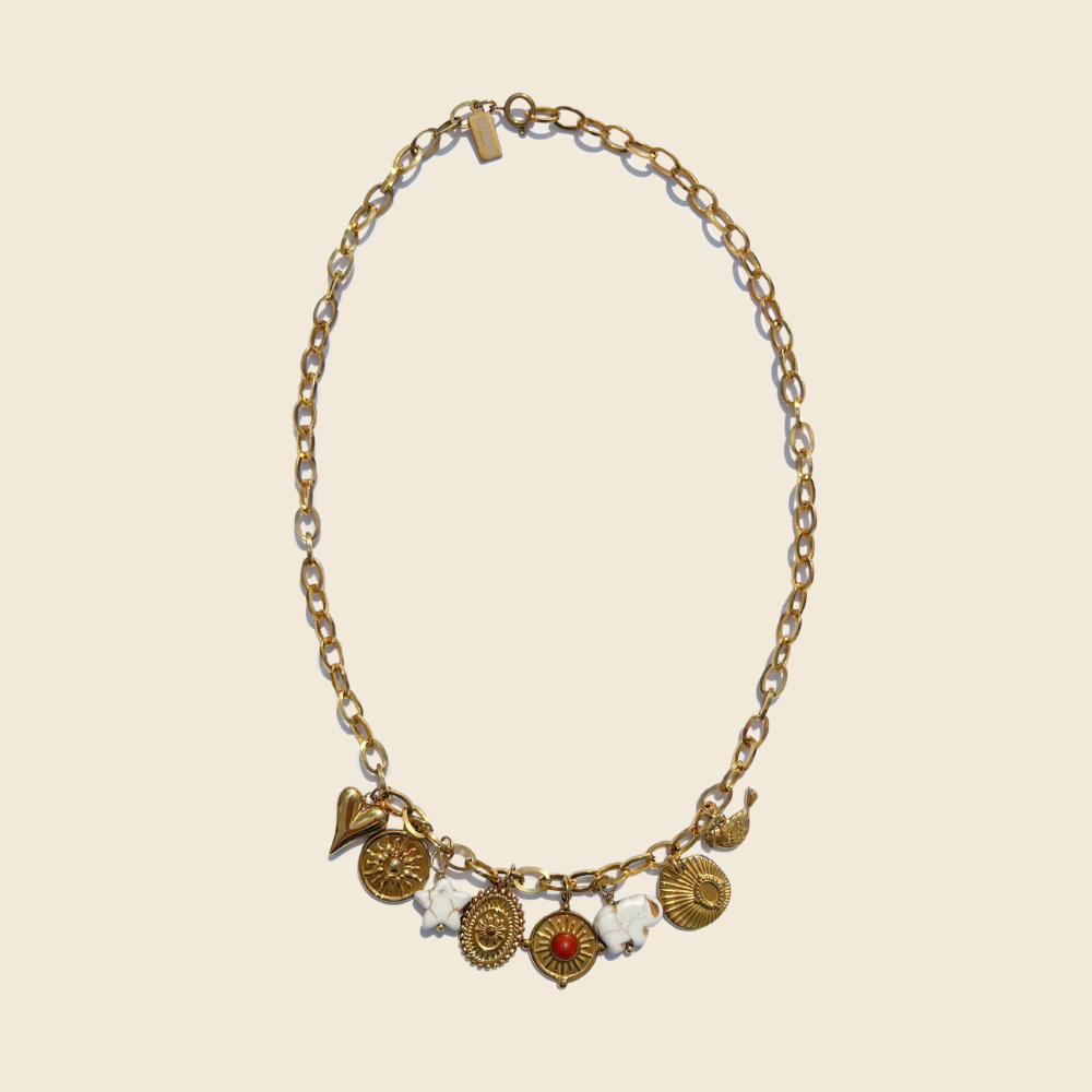 Mia - Collier 8 charms