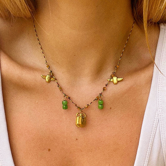 Cleopatra - Collier 5 charms