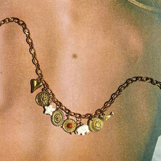 Mia - Collier 8 charms