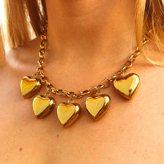 Valentina - Collier 5 charms