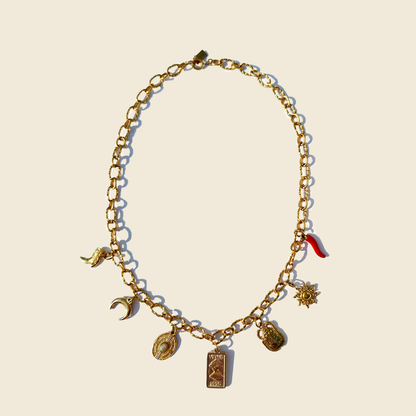 Victoria - Collier 7 charms