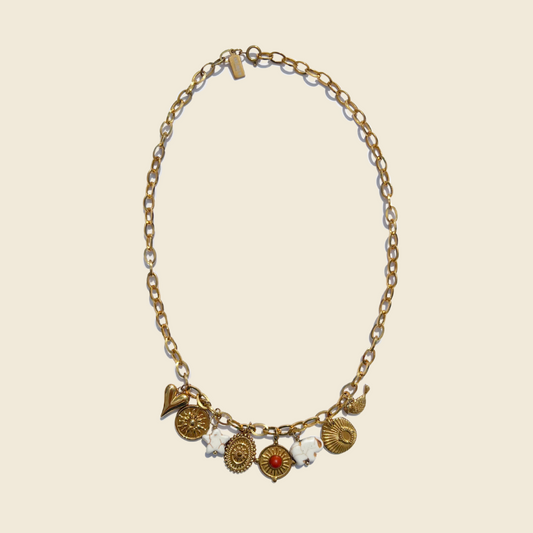 Mia - Collier 8 charms
