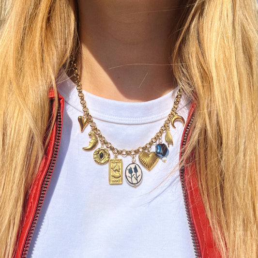 Juliette - Collier 9 charms