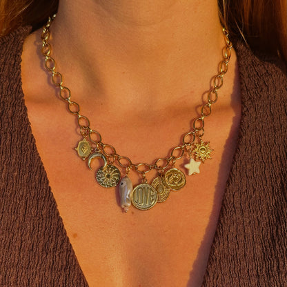 Lola - Collier 9 charms