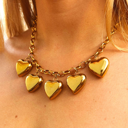 Valentina - Collier 5 charms